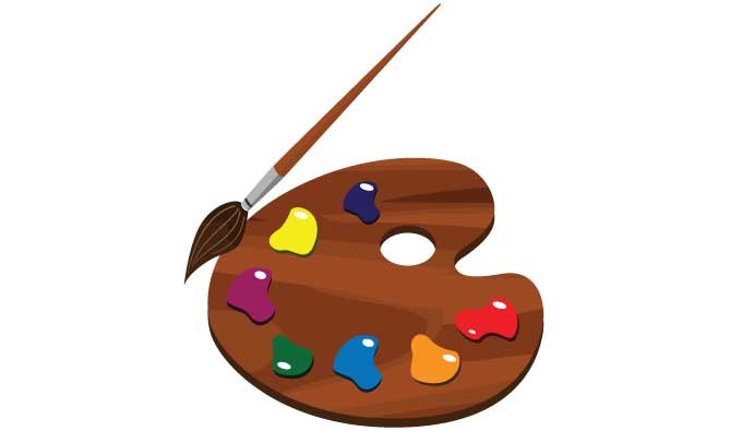 680x395 Paint Palette Vector Vectorish