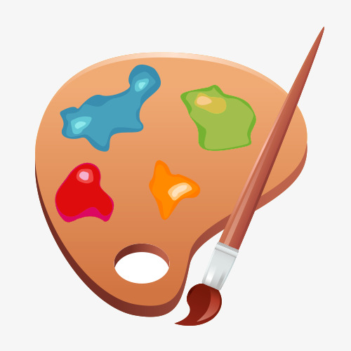 500x500 Vector Drawing Board, Palette, Vector, Cartoon Png And Psd File