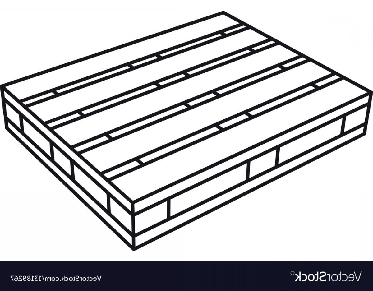 1200x936 Wooden Pallet Black Symbol Vector Orangiausa