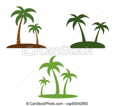 450x413 Palm Trees Clipart Vector