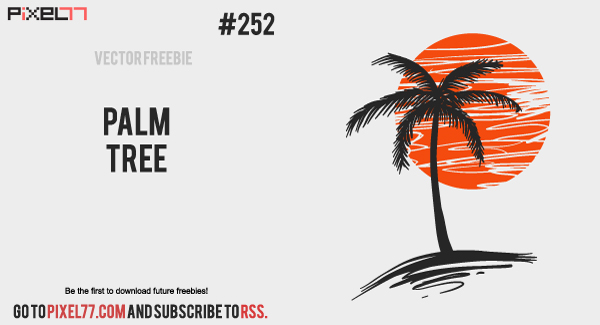 600x325 Palm Tree Vector