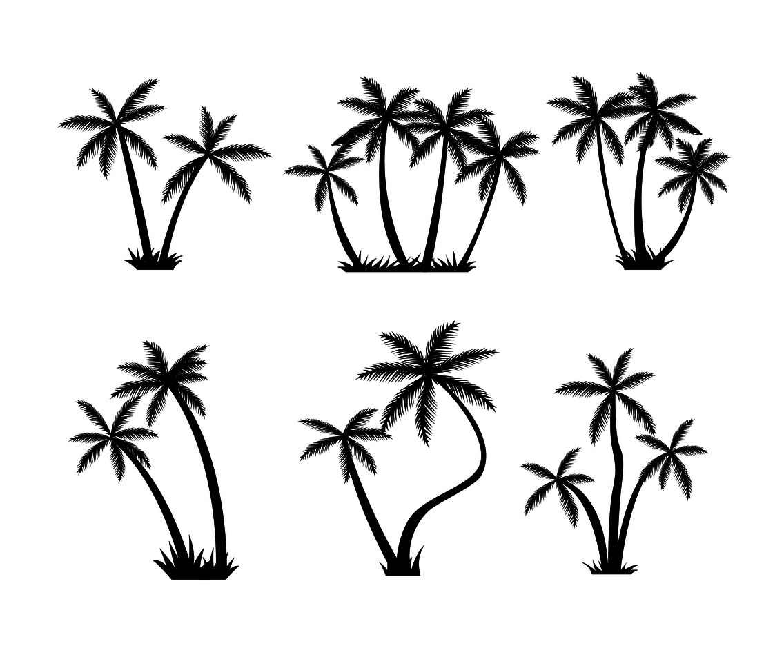 1136x936 Free Palm Tree Silhouette Vector Vector Art Amp Graphics