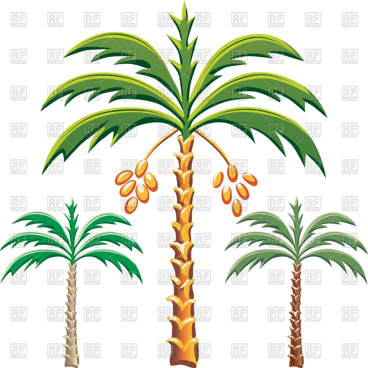 1200x1200 Date Palm Trees Vector Image Vector Artwork Of Plants And