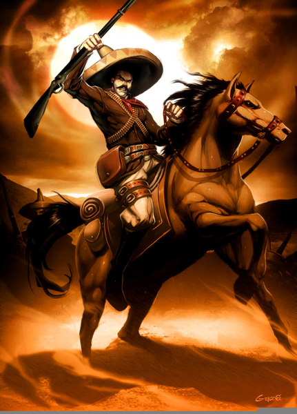 431x600 Pancho Villa Arte Free Images