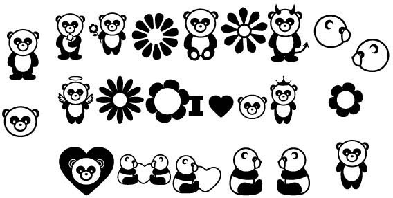 568x286 Panda Vector Free Vector In Adobe Illustrator Ai ( .ai ) Vector