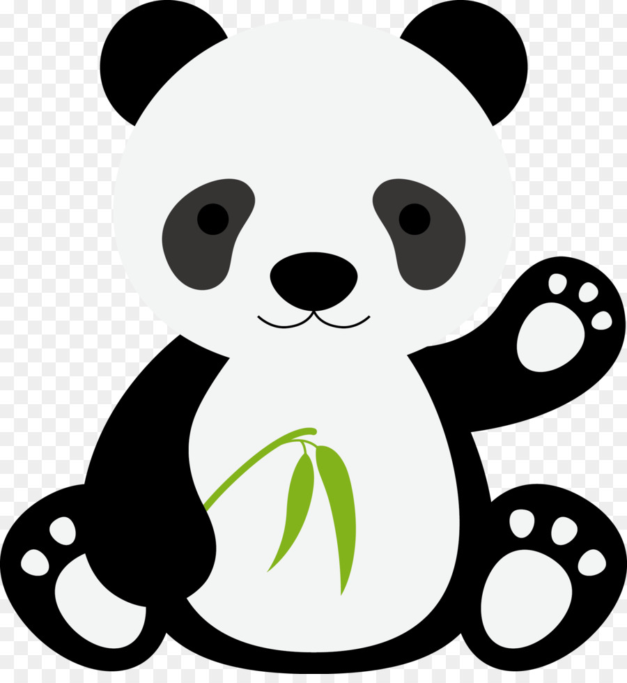 900x980 Giant Panda Tiger Gorilla Cartoon
