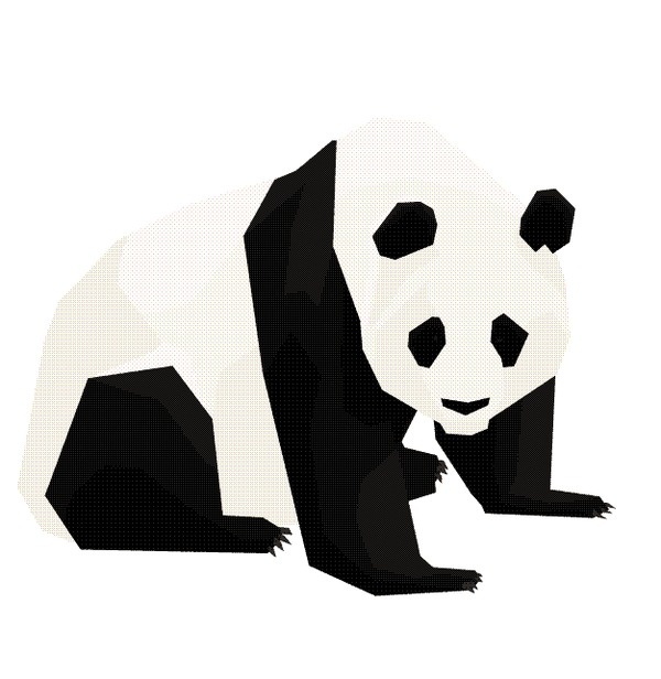 600x616 Best Illustration Panda Vector Gif Animal Images On Designspiration