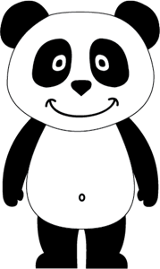179x300 Collection Of Free Panda Vector Flat. Download On Ubisafe