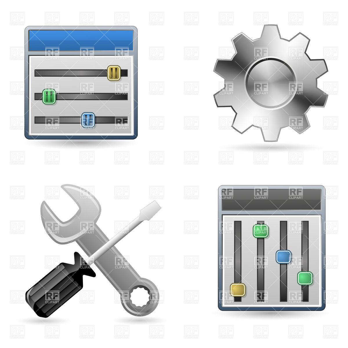 1200x1200 Settings Icons For Website
