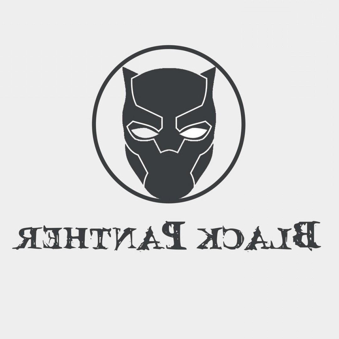 1080x1080 Vector Black Panther Face Logo Byentry Shopatcloth