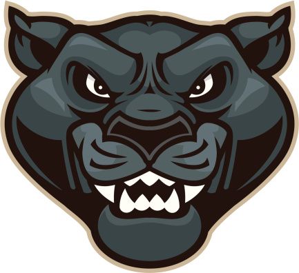 433x396 Panther Head Vector Art Illustration Shirts Vector