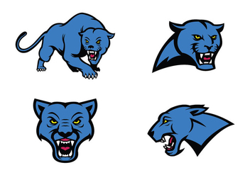 352x247 Free Panthers Logo Vector Set Free Vector Download 442751 Cannypic