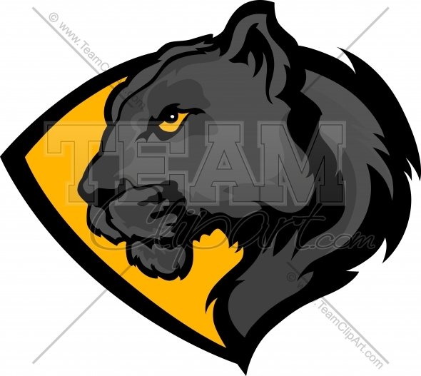590x527 Panther Logo Clipart Image. Easy To Edit Vector Format.