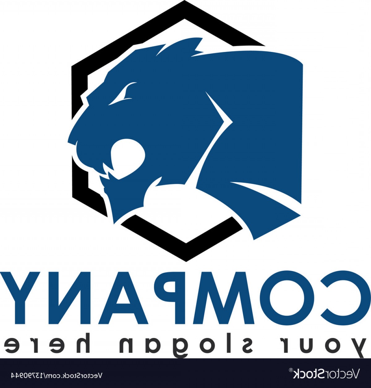 1200x1255 Panther Or Tiger Logo Vector Createmepink