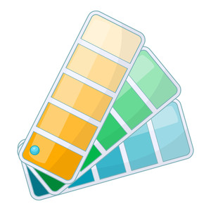 300x300 Pantone Swatch Book Royalty Free Vectors