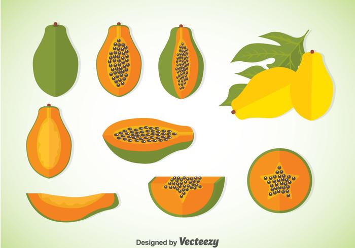 700x490 Papaya Vector Sets