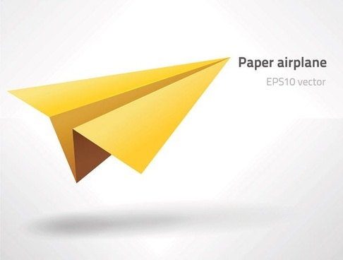486x368 Paper Airplane Free Vector Download (4,982 Free Vector) For