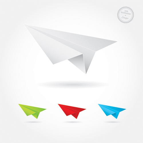 500x500 Free Vector Paper Planes Ian Barnard