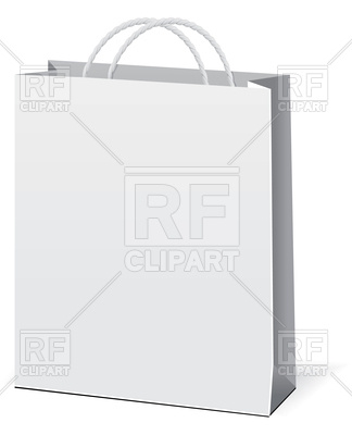 324x400 Shopping Paper Bag Vector Image Vector Artwork Of Objects