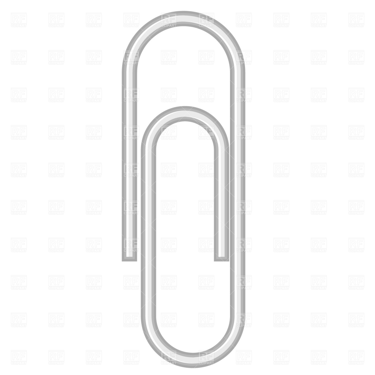 1200x1200 Paper Clip Vector Image Vector Artwork Of Design Elements