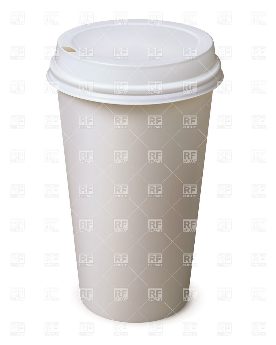 960x1200 White Paper Cup Vector Image Vector Artwork Of Food And