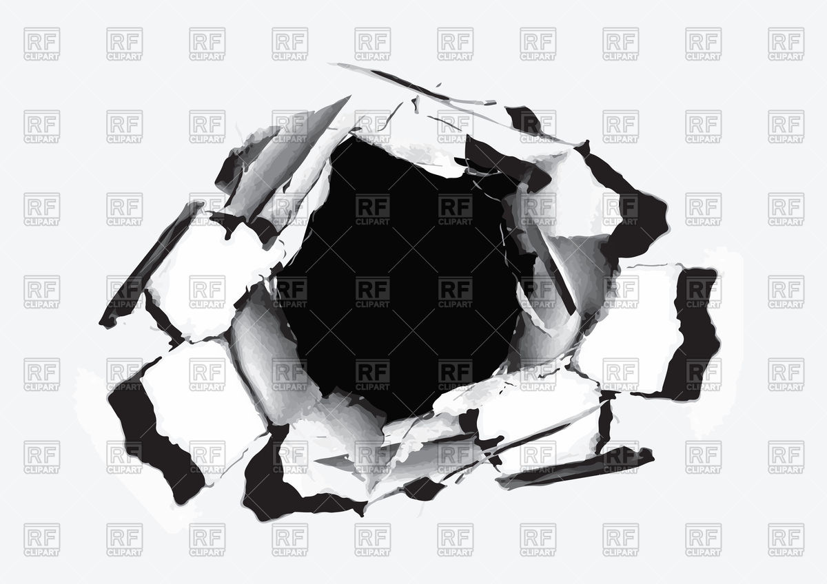 1200x848 Paper Hole With Torn Vector Image Vector Artwork Of Design