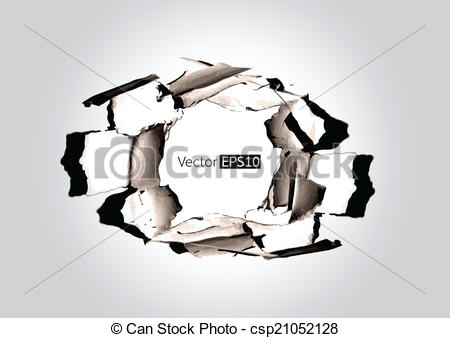 450x338 Paper Hole With Torn.