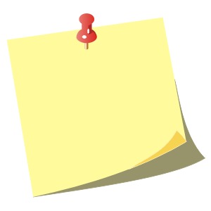 300x300 Note Paper Icon Vector