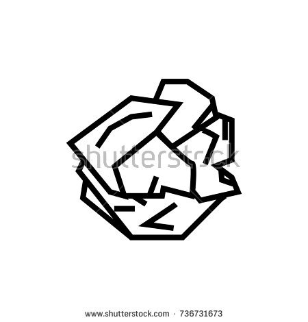 450x470 Collection Of Free Crumpling Clipart Wrinkled Paper. Download On