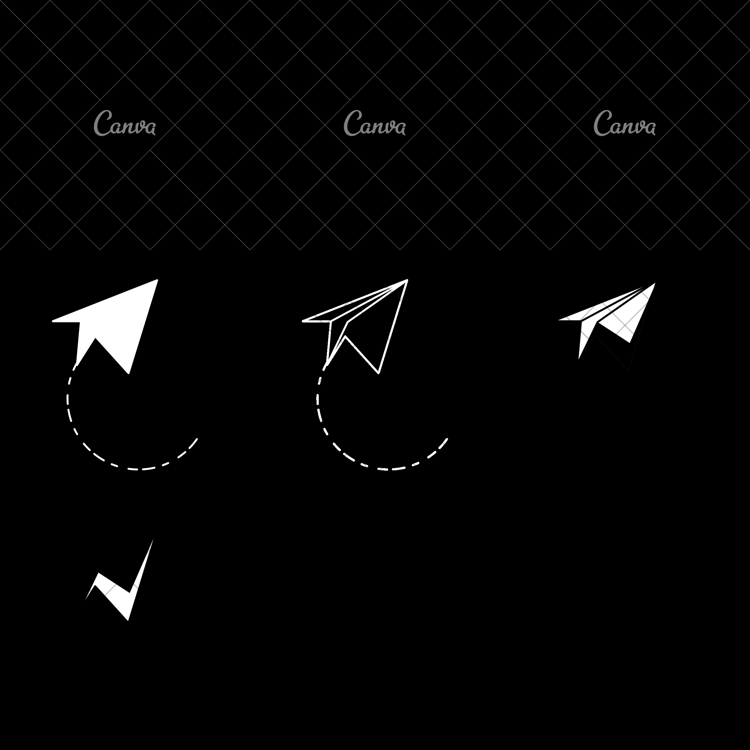 2400x2400 Paper Plane Vector Illustration