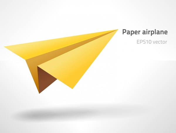 600x454 Paper Planes Vector Free Vector In Encapsulated Postscript Eps