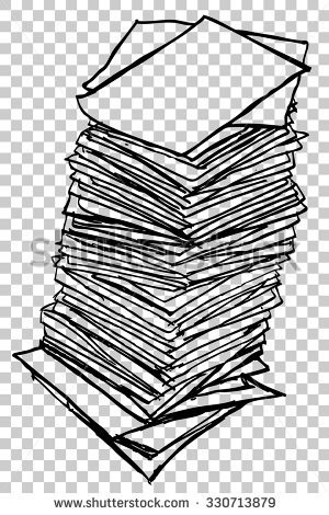 300x470 Stack Paper Transparent Effect Background Stock Vector 330713879