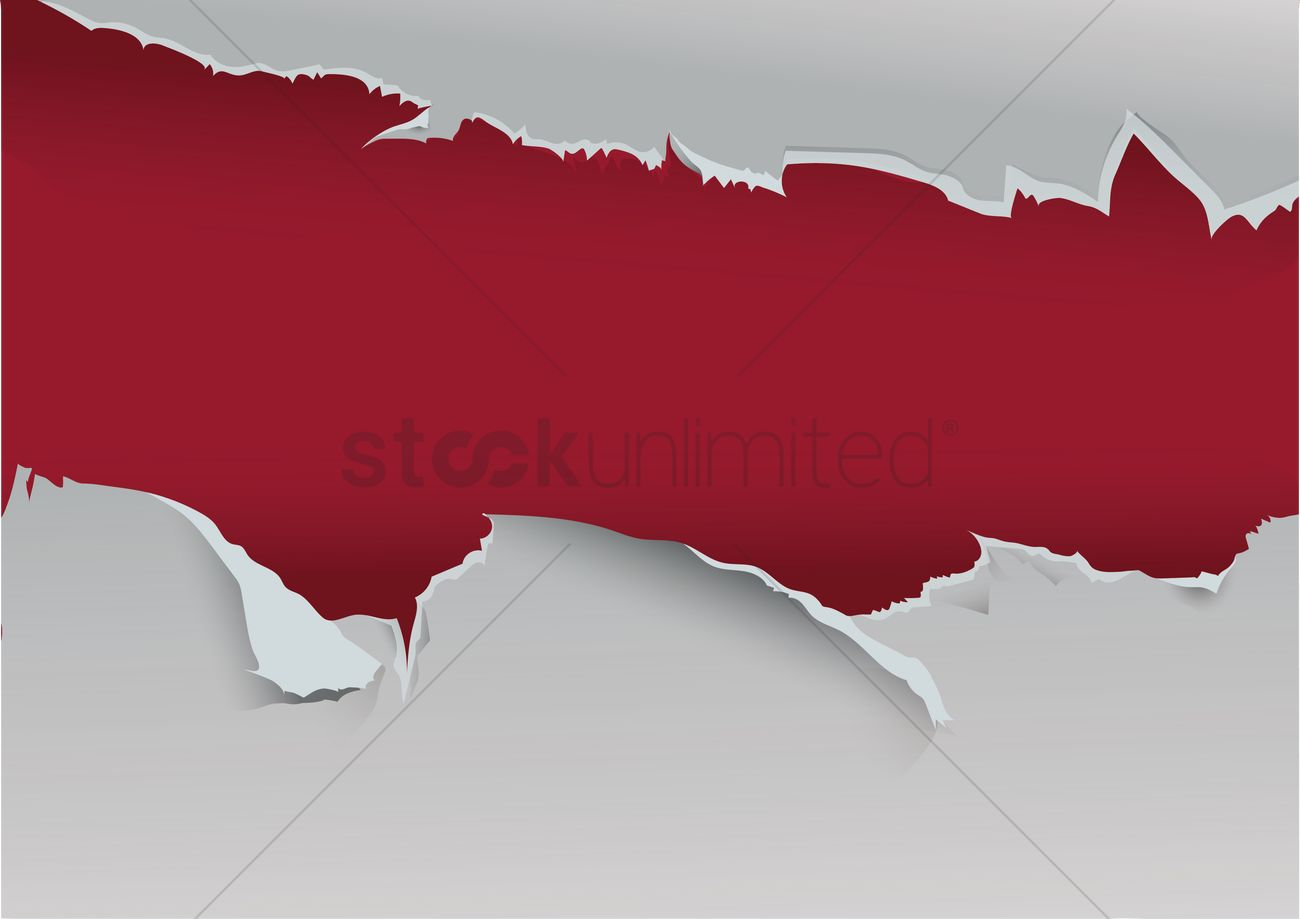 1300x919 Paper Tear Background Vector Image