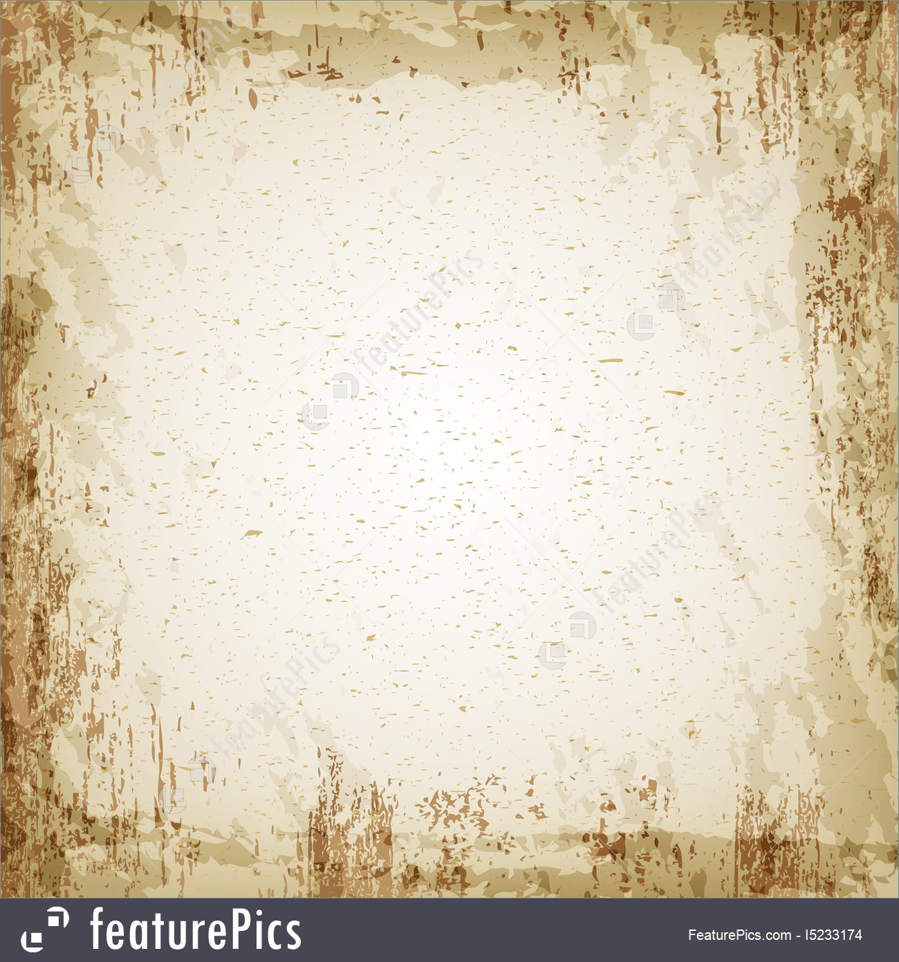 1300x1392 Grunge Vintage Paper Texture, Vector Background