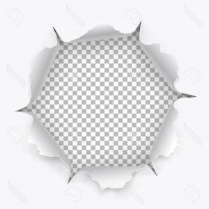 300x300 Photostock Vector Torn Hole In Paper With Ripped Edges With Shadow