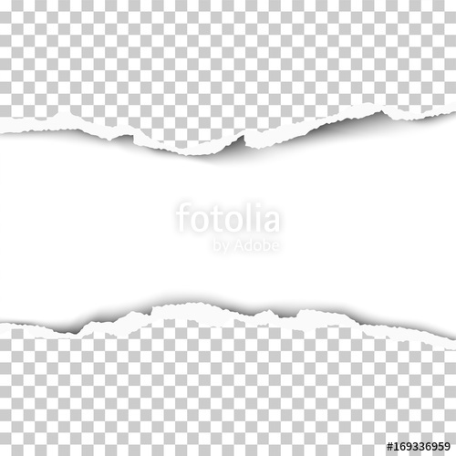 500x500 Vector Snatched Hole From Middle Of Transparent Paper With Torn