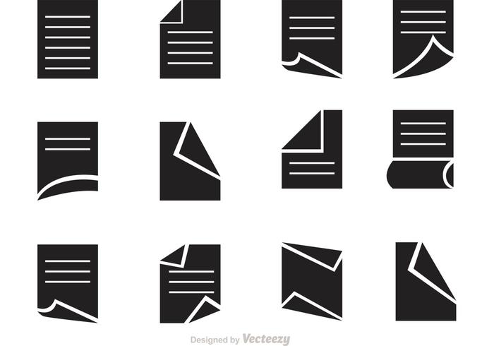 700x490 Paper Vector Icons