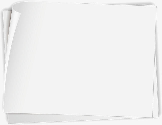 650x504 Folded White Paper, Vector Png, White Paper, Angle Png And Vector