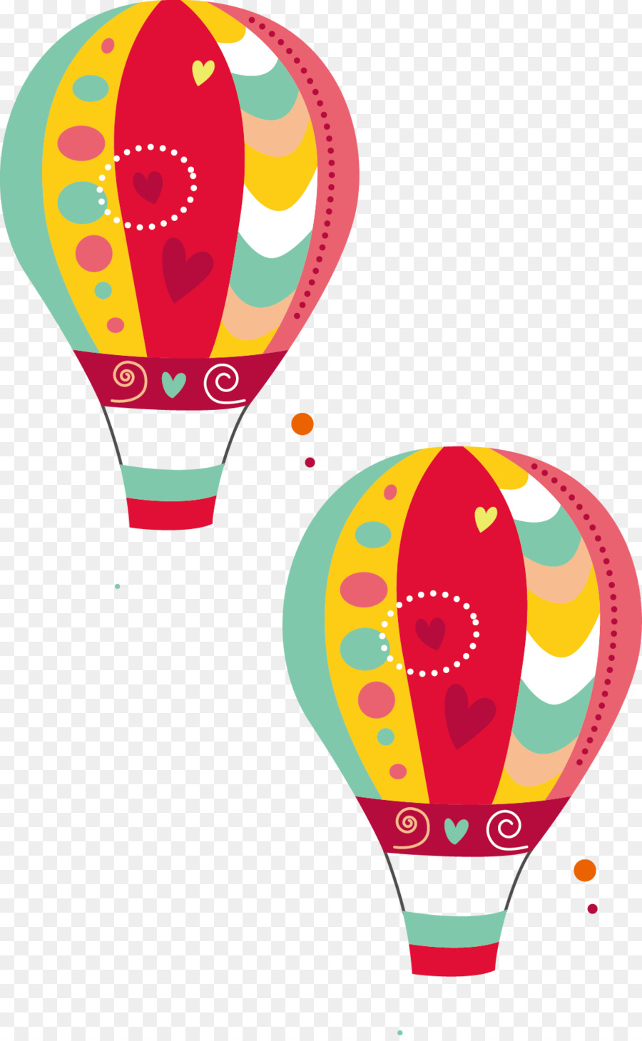 900x1460 Wedding Invitation Birthday Hot Air Balloon