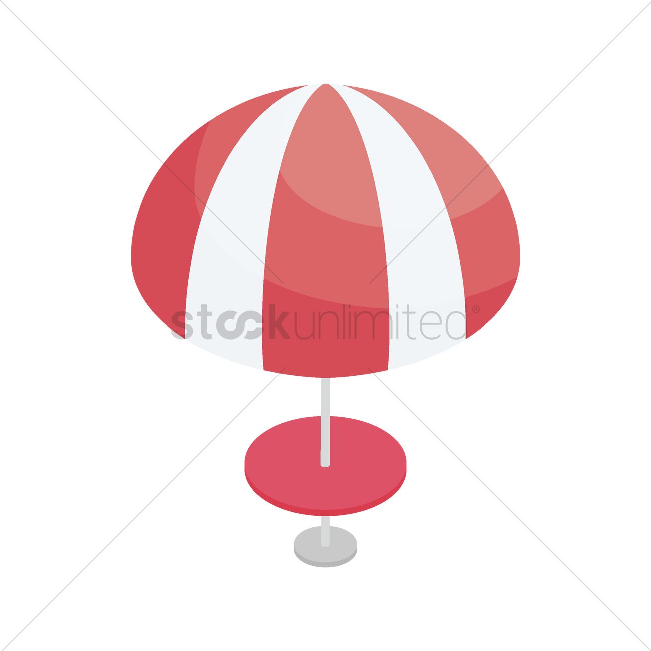 1300x1300 Parasol Vector Image