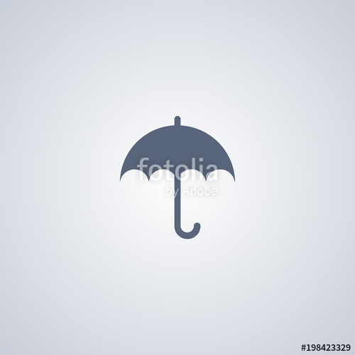 500x500 Parasol Vector Icon Stock Image And Royalty Free Vector Files On
