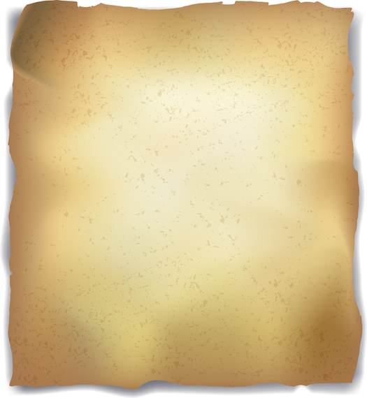 525x570 Old Parchment Vector Illustration