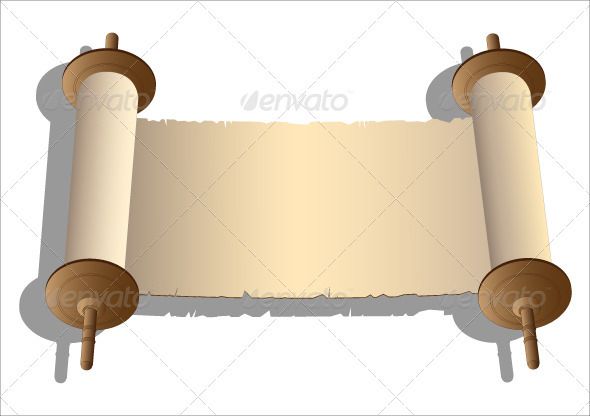 590x416 Ancient Scroll Of Parchment.