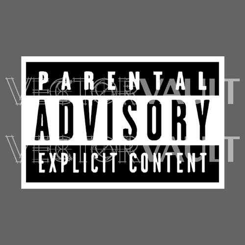 Parental Advisory Vector at GetDrawings | Free download