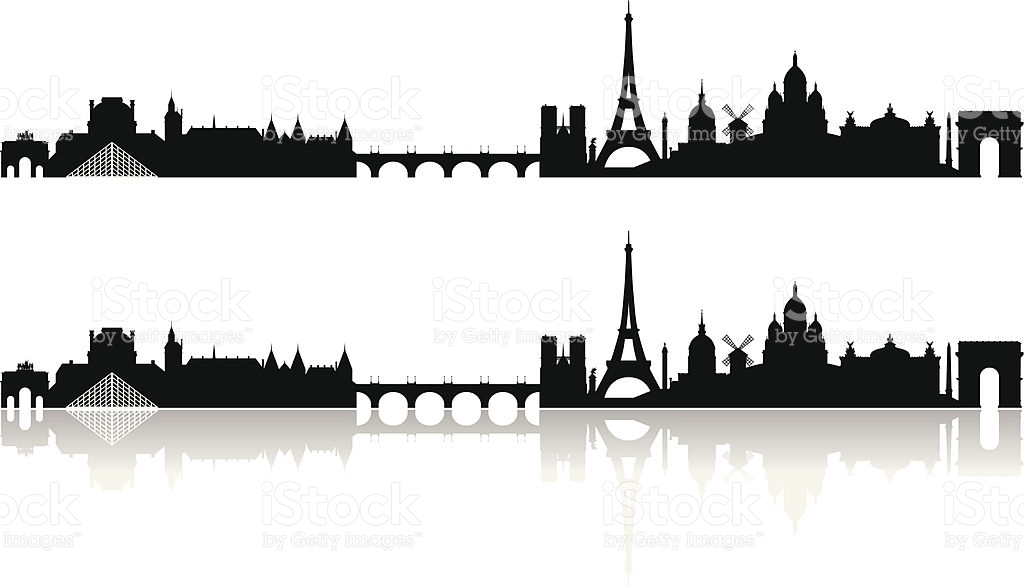 1024x587 Skyline Clipart Eiffel Tower Free Collection Download And Share