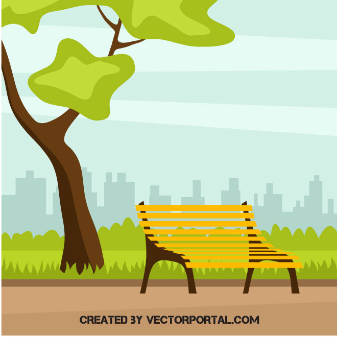 660x660 Bench In The Park