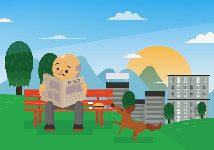 700x490 Park Free Vector Art