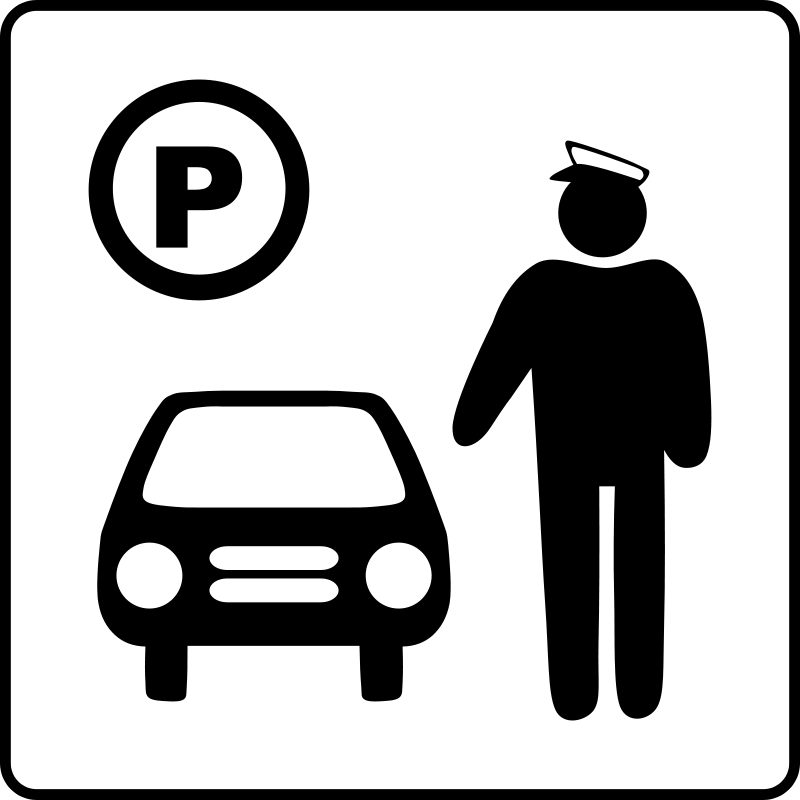 800x800 Hotel Icon Has Parking Attendant Free Vector 4vector