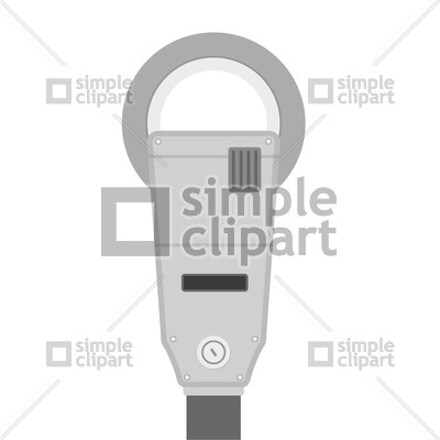 400x400 Parking Meter Vector Image
