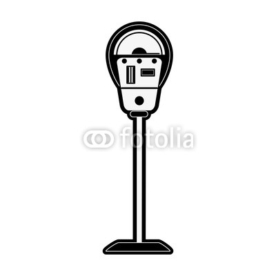 400x400 Parking Meter Icon Image Vector Illustration Design Buy Photos